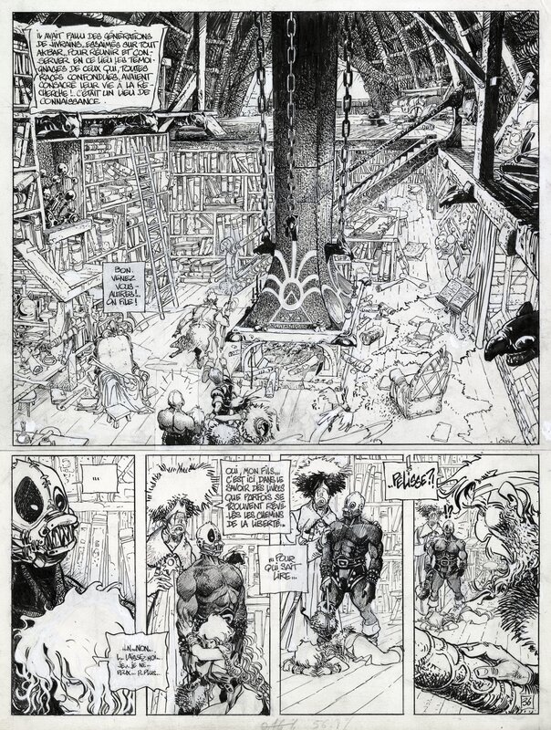 Régis Loisel, La quête de l'oiseau du temps : 