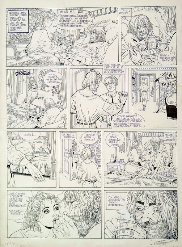 Laurent Vicomte, Makyo, Balade au bout du monde - T2 - Le grand pays - Planche 39 - Comic Strip