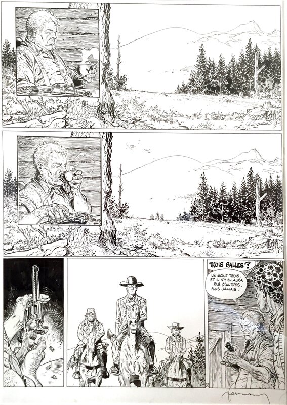 Hermann, Greg, Comanche - Le Doigt du Diable - Planche 32 - Comic Strip