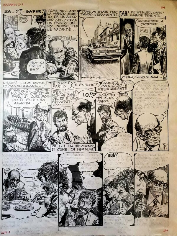 Zasafir by Guido Buzzelli - Comic Strip