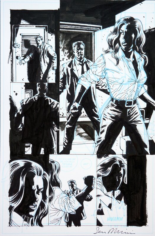 Sean Phillips, Ed Brubaker, Incognito - Project Overkill - Planche originale