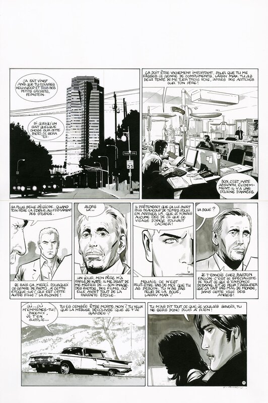 Bernard Vrancken, I.R.$. Tome 12. Planche 11 - Planche originale