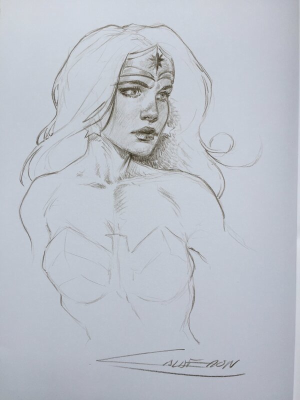 Wonder Woman by Jaime Caldéron - Sketch