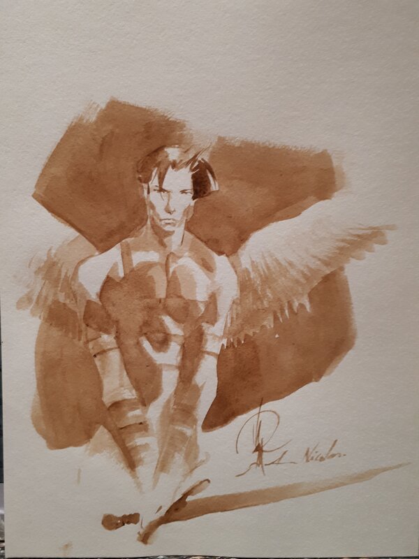 Alberto Varanda, Gabriel - Paradis Perdu - Original Illustration