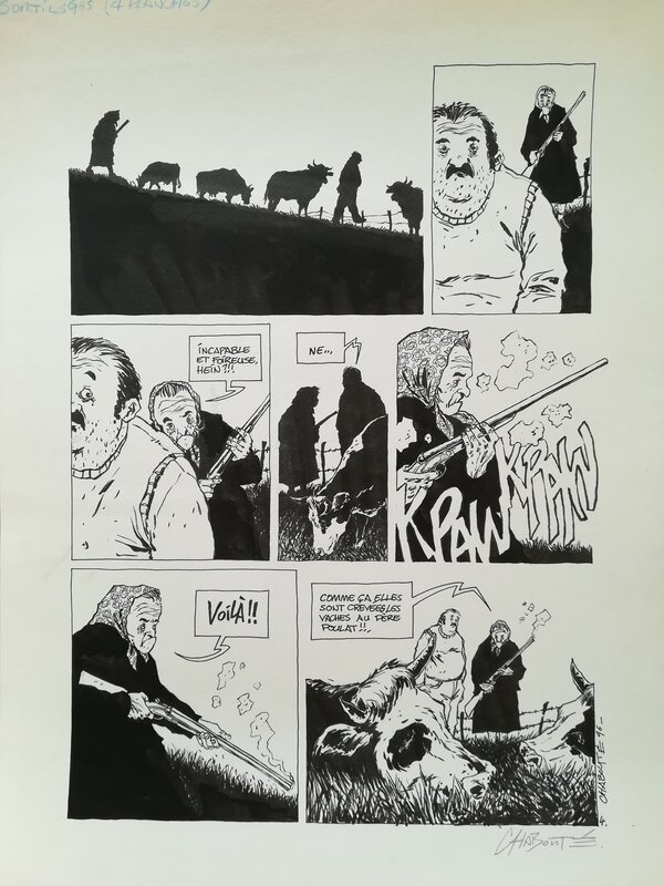 Christophe Chabouté, Sortilèges (suite et fin) - Sorcières - Comic Strip