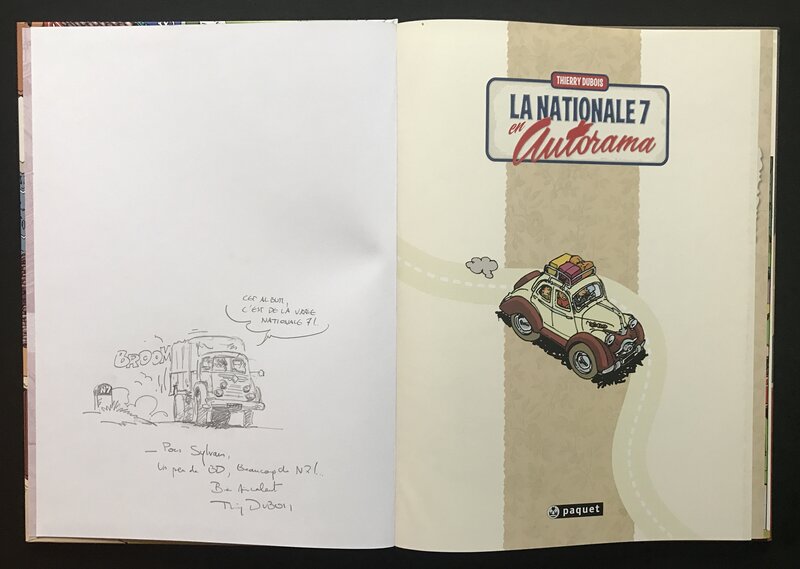 Thierry Dubois, La nationale 7 en autorama - Sketch