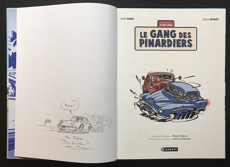 Thierry Dubois, Le gang des pinardiers - Sketch