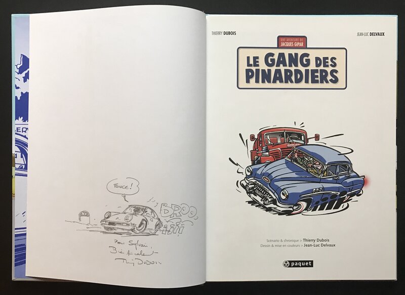 Thierry Dubois, Le gang des pinardiers - Dédicace