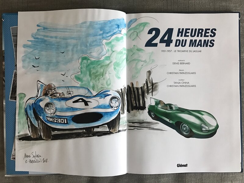 Christian Papazoglakis, 24H du mans - 1951 / 1957 - Sketch