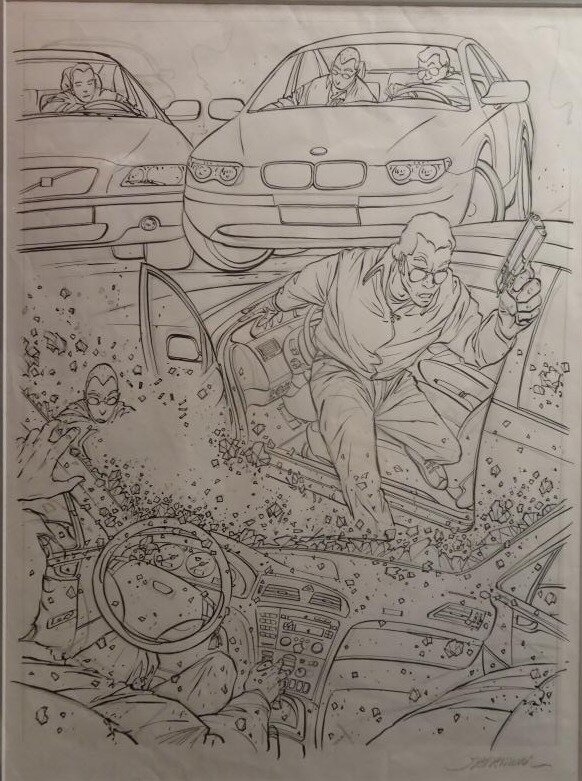 Le tueur by Luc Jacamon - Comic Strip