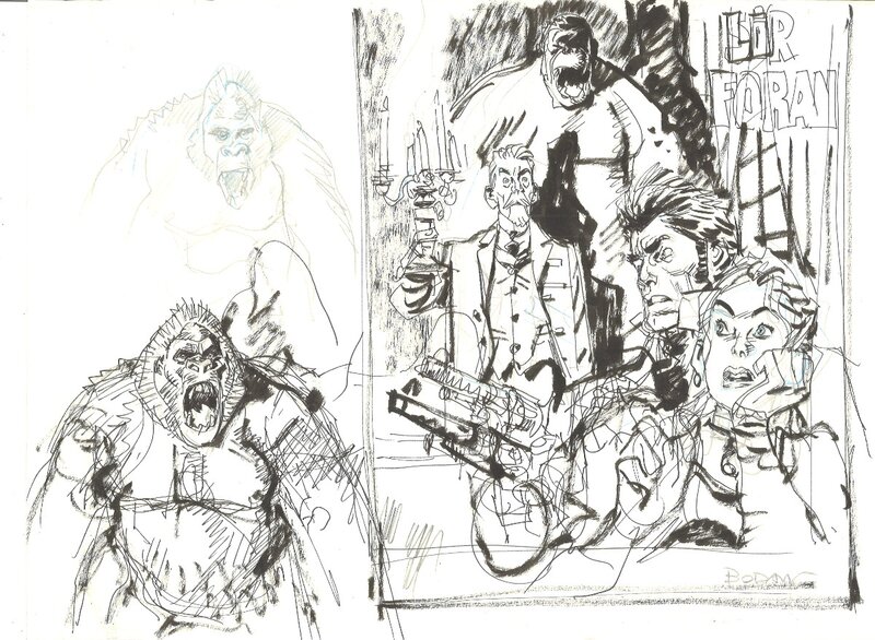 Denis Bodart - Sir Foran - Original Illustration