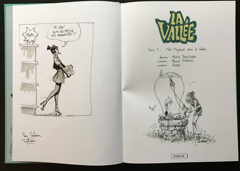 La vallee by Martin Trystram - Sketch
