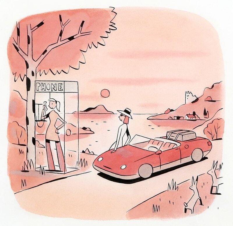 Vacances by François Avril - Comic Strip