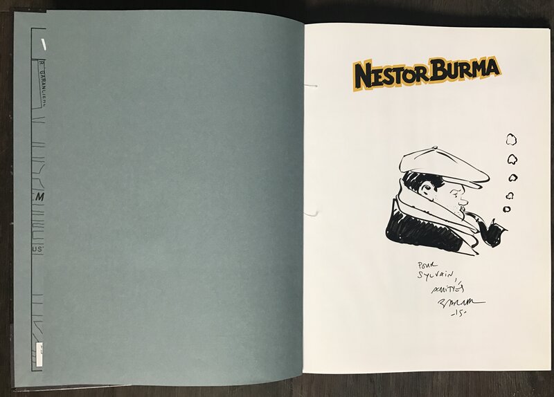 Nestor burma by Nicolas Barral - Sketch