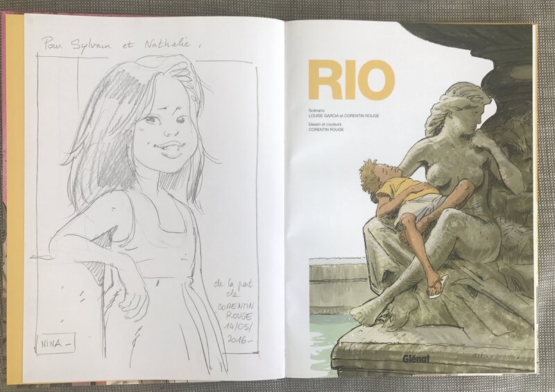 Rio par Corentin Rouge - Dédicace