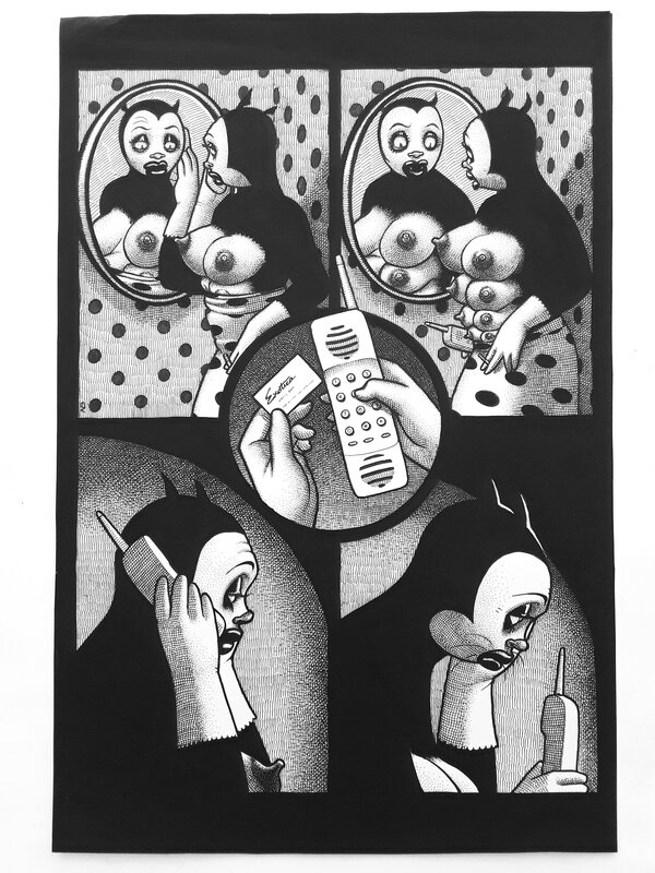 Heartless par Nina Bunjevac - Planche originale