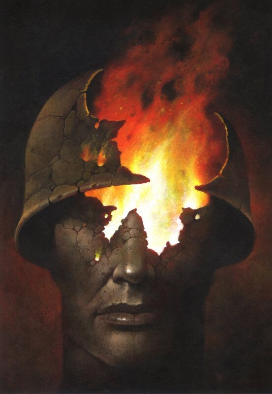 Wieslaw Walkuski, Born #3 - cover for Punisher mini-series - Original Cover
