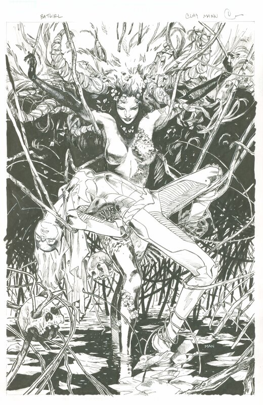 Paul Mounts, Clay Mann, Batgirl Annual Vol. 4 #2, cover - Original Cover
