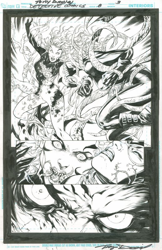 Tony Daniel, Sandu Florea, Detective Comics #8, p. 3 - Planche originale