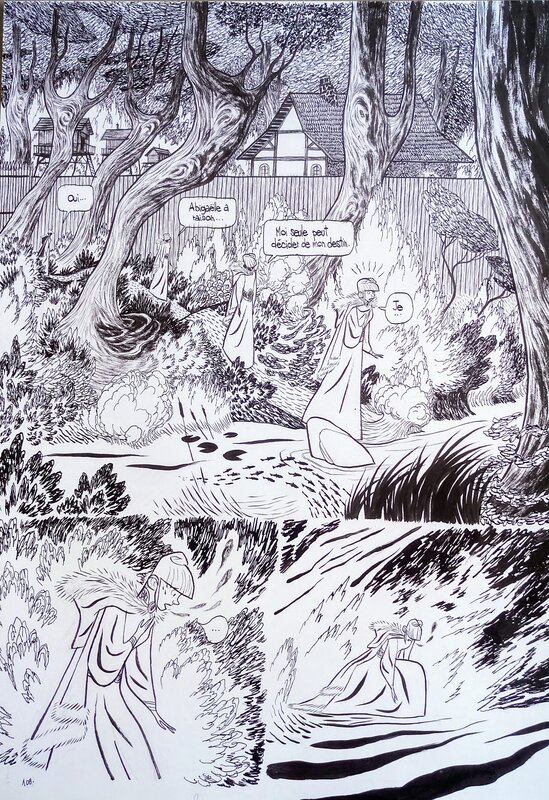 Cyril Pedrosa, L'Age d'Or planche 108 - Comic Strip