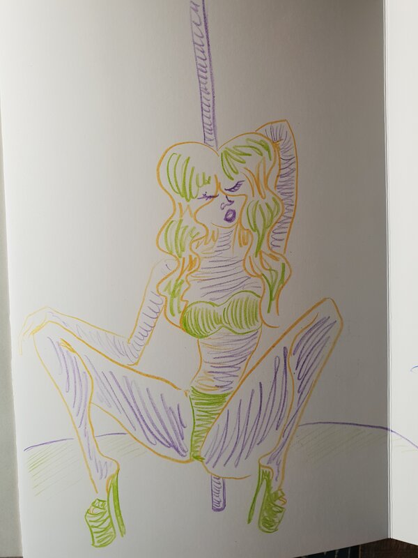 Dédicace de Subiaco dans Strip-tease - Dédicace