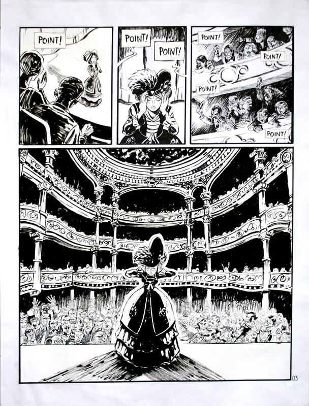 Arnaud Poitevin. La croisière jaune Tome 1 p.3 - Planche originale