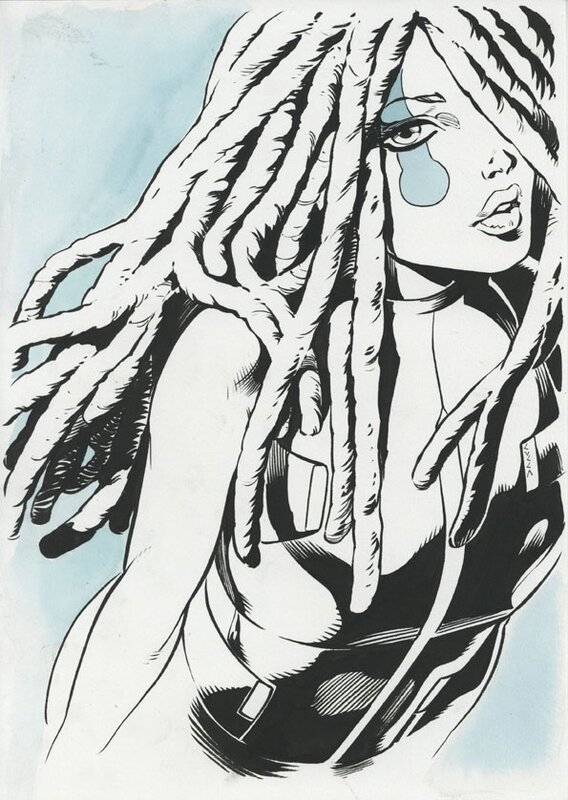 Vincenzo Cucca, Colonisation - Milla Aygon - Illustration originale