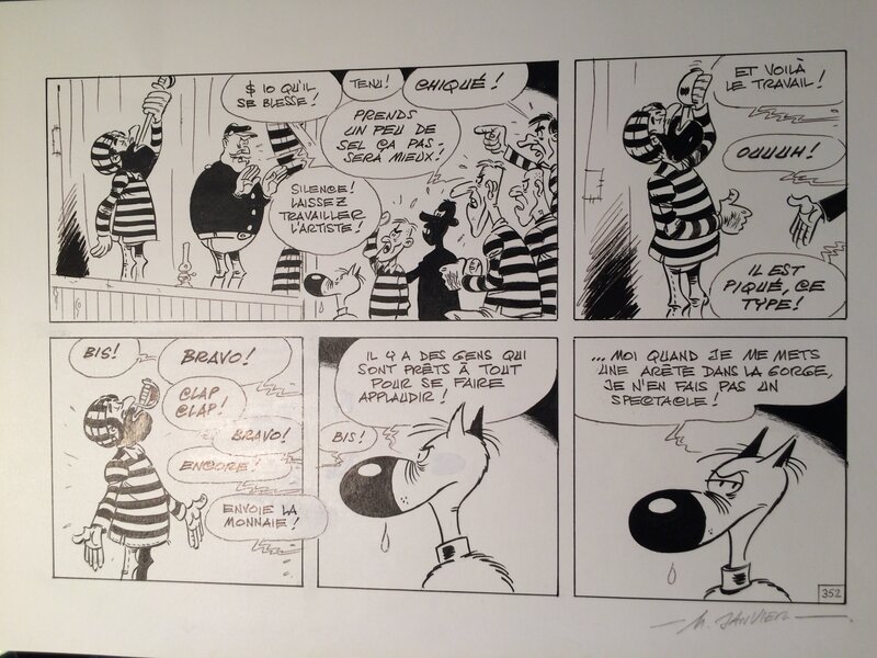 Demi planche by Michel Janvier - Comic Strip