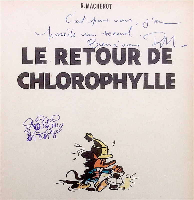 Raymond Macherot, Chlorophylle et Minimum - Sketch