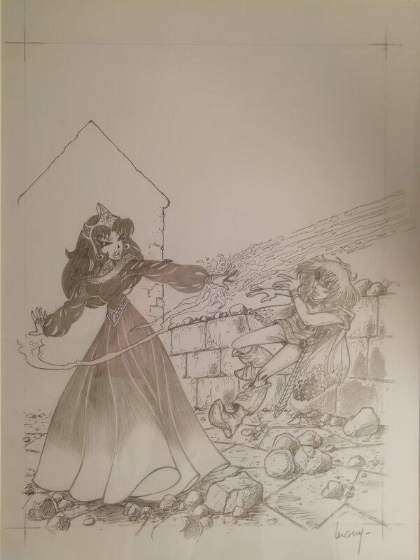 Planche originale Philippe Luguy - Original Illustration