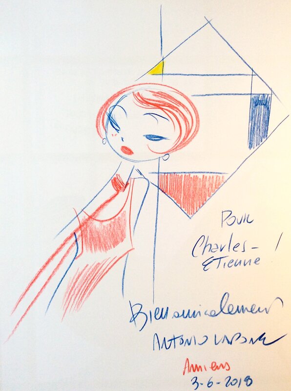 Antonio Lapone, Jean-Philippe Peyraud, La Fleur dans l’atelier de Mondrian - Sketch