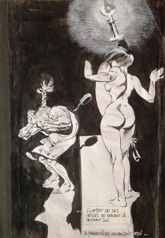 Baron par Al Severin - Illustration originale