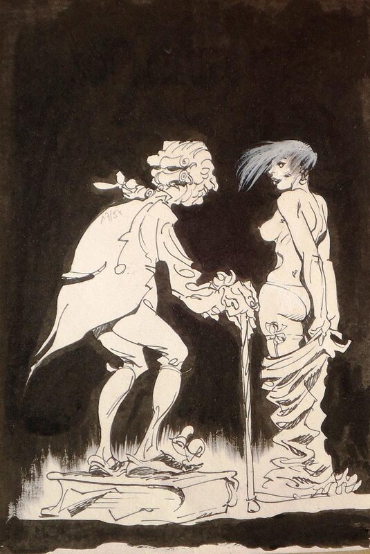 Baron par Al Severin - Illustration originale