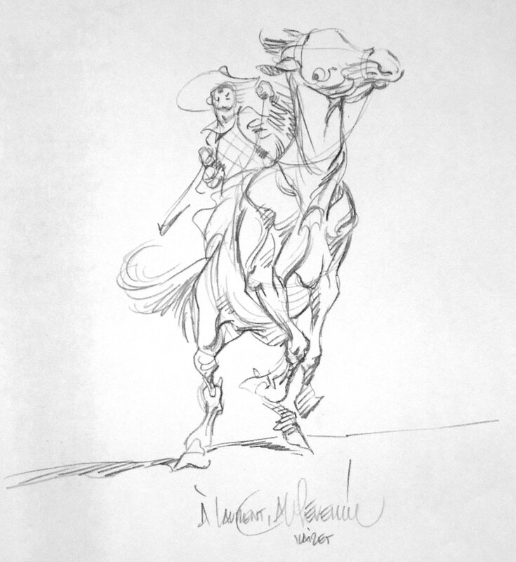 Cow-Boy par Al Severin - Dédicace