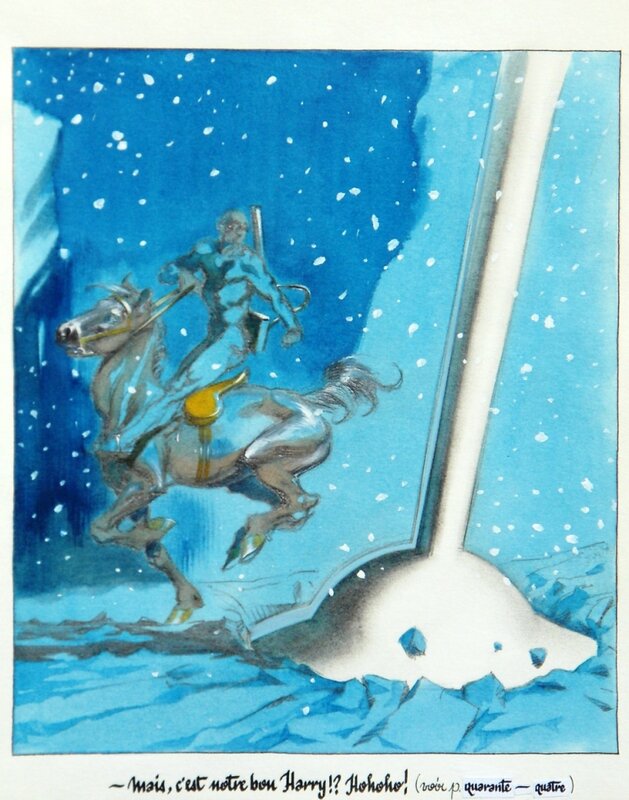 La conquête by Al Severin - Original Illustration