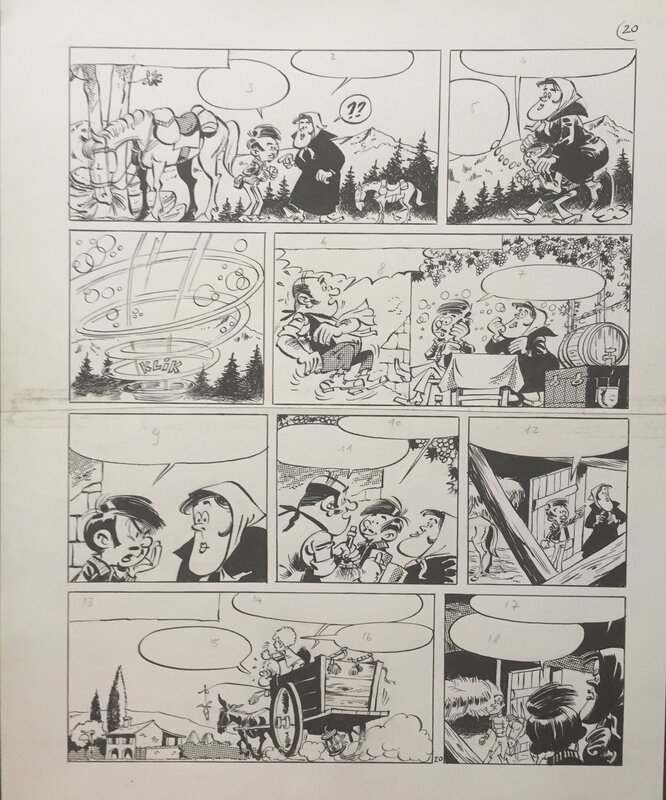 Gianni Flash by Dino Attanasio, Yves Duval - Comic Strip
