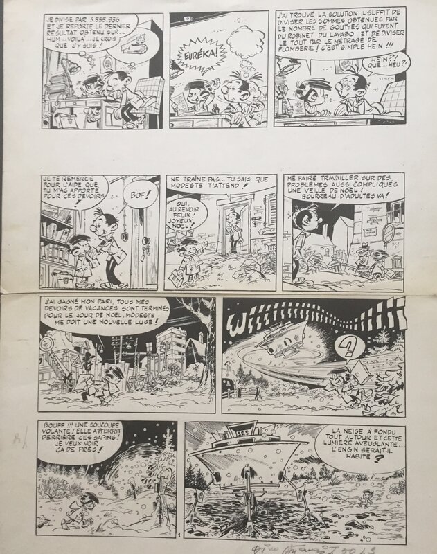 Modeste et Pompon by Dino Attanasio, André Franquin - Comic Strip