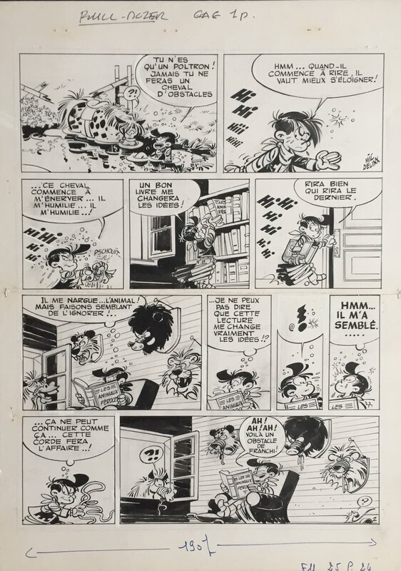 Bull Dozer by Mic Delinx - Comic Strip