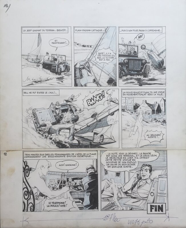 Jacques Flash by René Deynis - Comic Strip