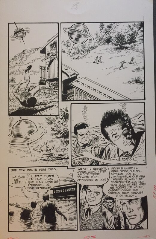 Gérald Forton, Les Mystères de l'Ouest - Comic Strip