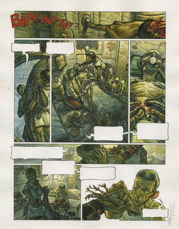 For sale - Les Âmes d'Helios by Roberto Ricci - Comic Strip