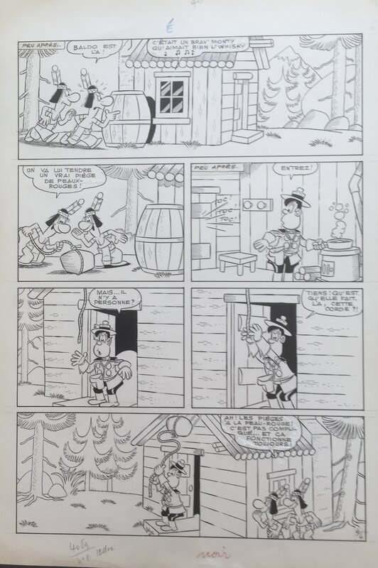 Baldo par Guido Scala - Planche originale