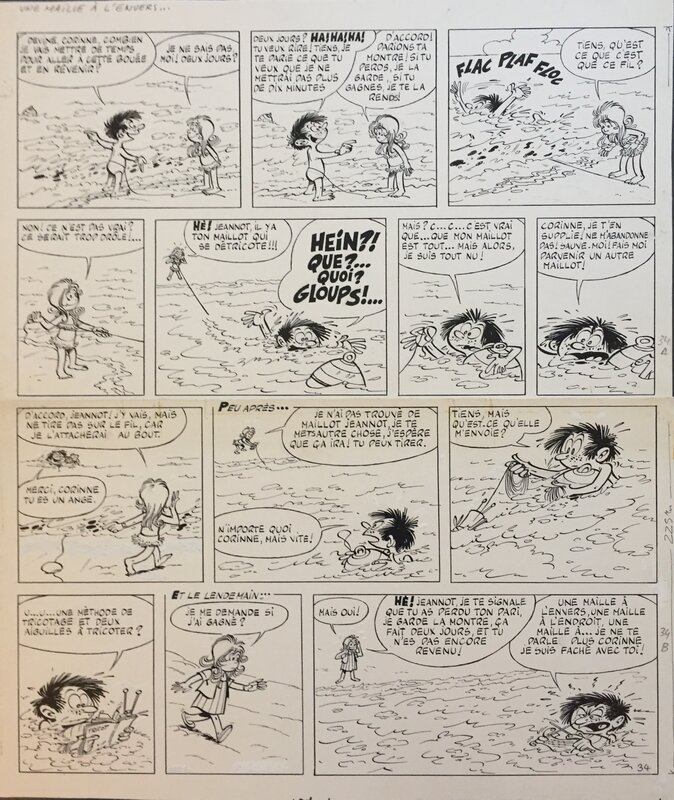 Corinne et Jeannot by Jean Tabary - Comic Strip