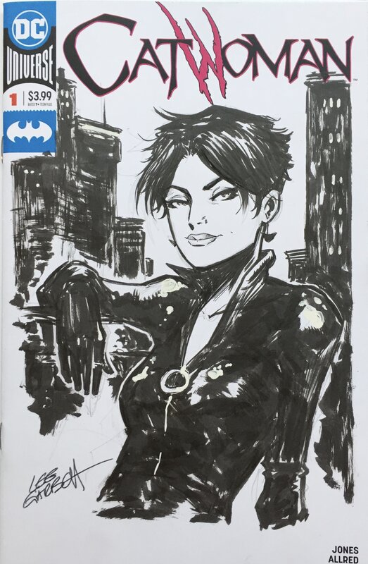 Catwoman par Lee Garbett - Œuvre originale