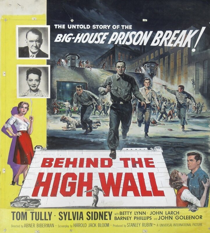 Reynold Brown, Behind the High Wall (1956) - Original Illustration