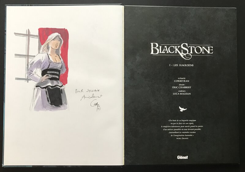 Blackstone par Eric Chabbert - Dédicace