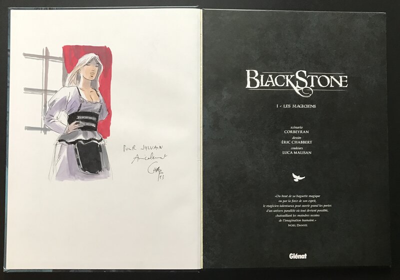 Blackstone par Eric Chabbert - Dédicace