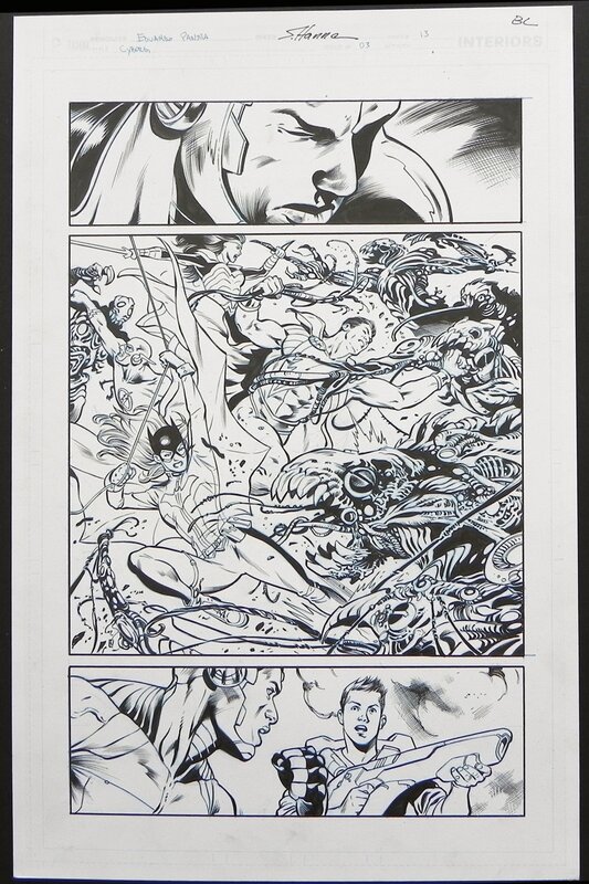 Cyborg  #3p.13 by Eduardo Pansica, Scott Hanna - Comic Strip