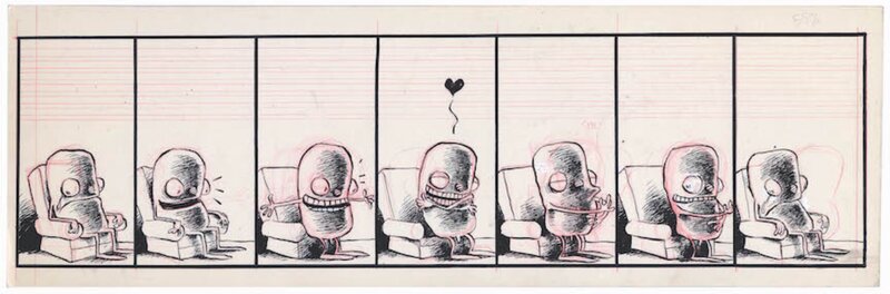 Potato Man alone by Chris Ware - Comic Strip