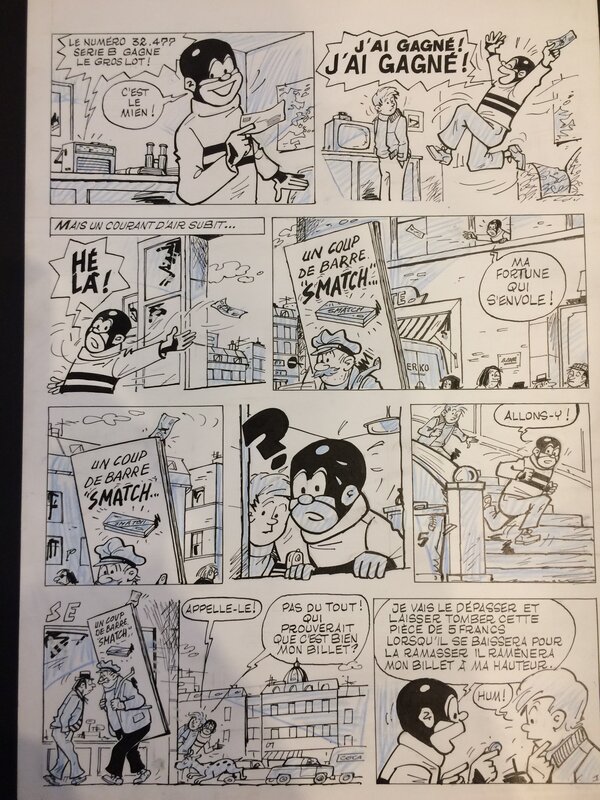 Pierre Lacroix, Maric, Bibi fricotin le gros lot - Comic Strip